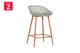Ovela Set of 2 Leerdam Counter Stools (Pastel Green)