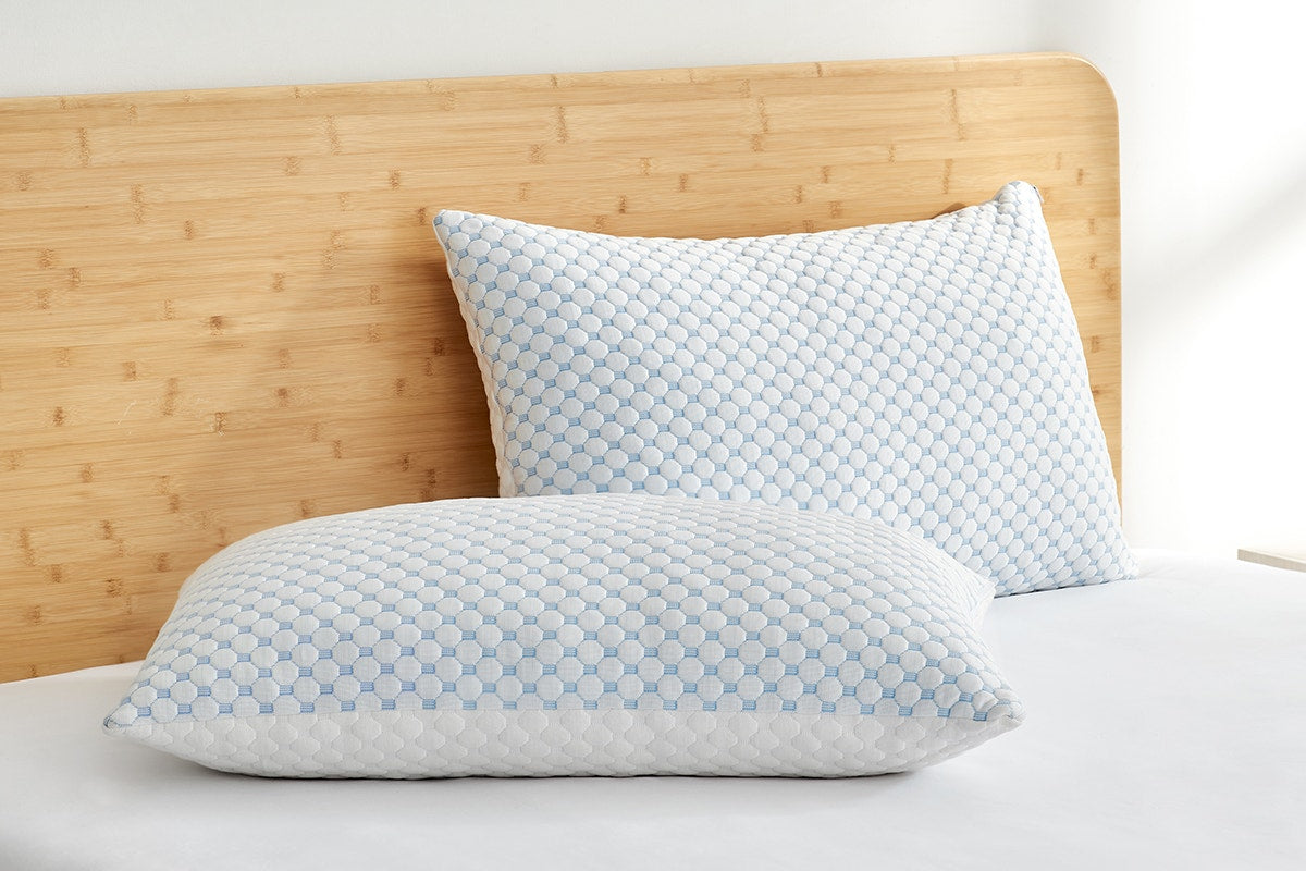 Set of 2 Ovela Adjustable Memory Foam Cooling Pillows