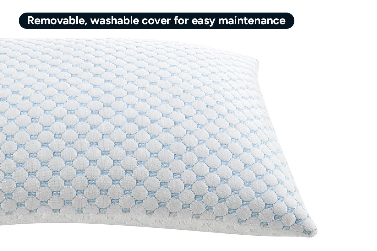 Set of 2 Ovela Adjustable Memory Foam Cooling Pillows