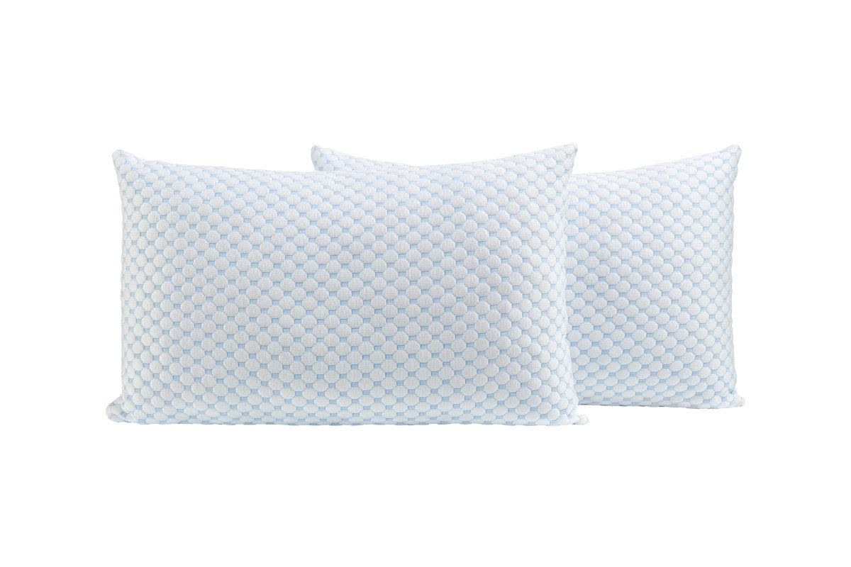 Set of 2 Ovela Adjustable Memory Foam Cooling Pillows