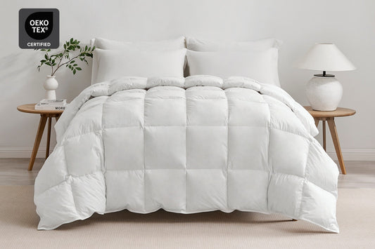 Ovela All Seasons Duck Down and Feather Quilt (Single)