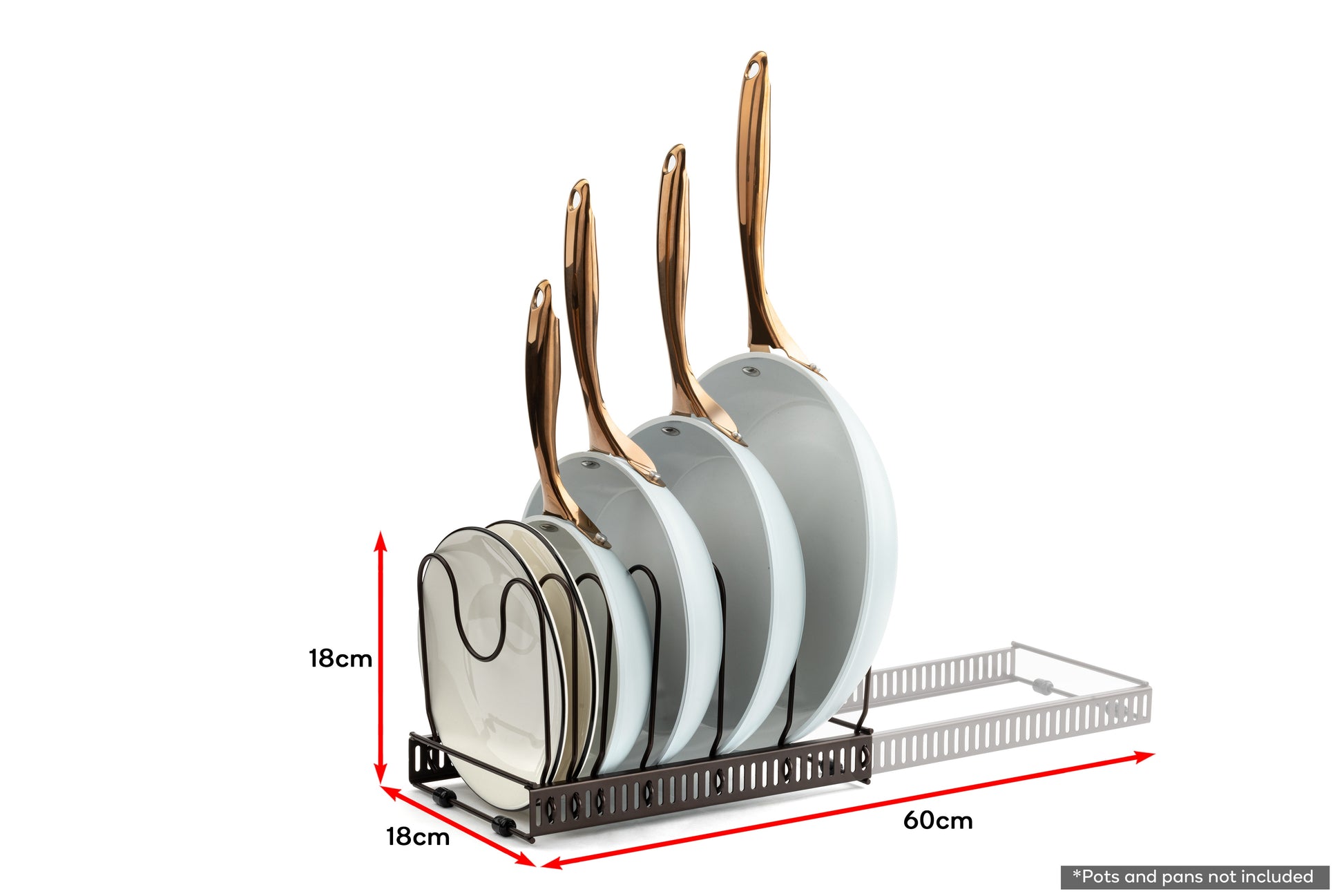 Ovela Expandable Lid & Pan Organiser