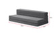 Ovela Folding Sofa Bed Mattress Double – view 13