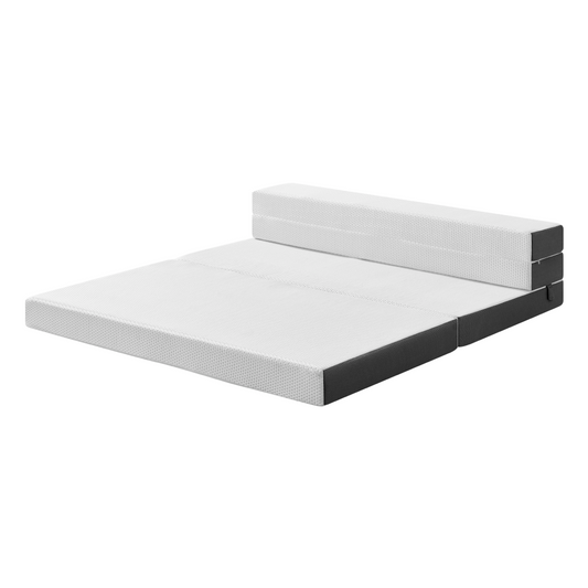 Ovela Folding Sofa Bed Mattress (White, Double)