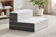 Ovela Folding Sofa Bed Mattress (White, Single)