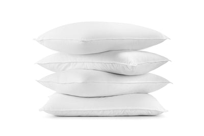 Set of 4 Ovela Hotel Quality Deluxe Bounce Fibre Pillows