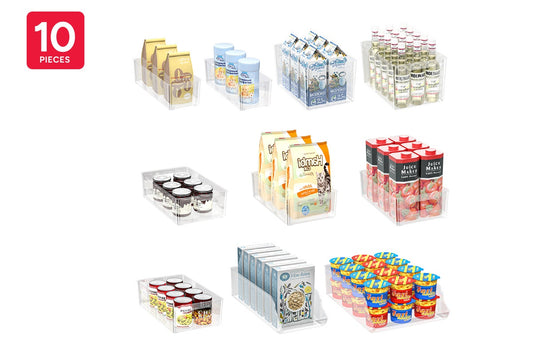 Ovela 10 Piece Fridge Storage Organisers