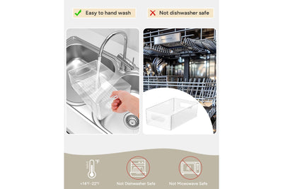 Ovela 10 Piece Fridge Storage Organisers