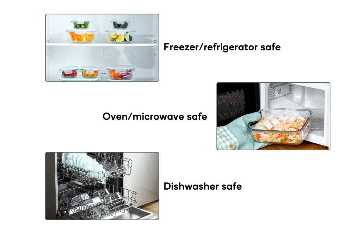 Ovela 9 Piece Glass Container Set