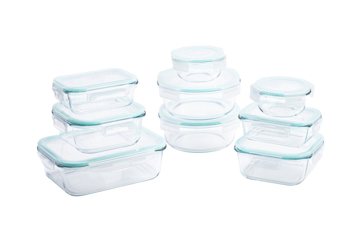 Ovela 9 Piece Glass Container Set