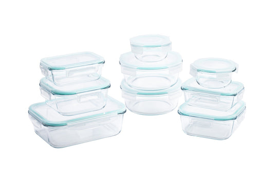 Ovela 9 Piece Glass Container Set