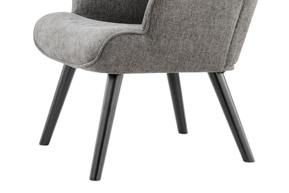 Ovela Henry High Back Armchair (Charcoal)