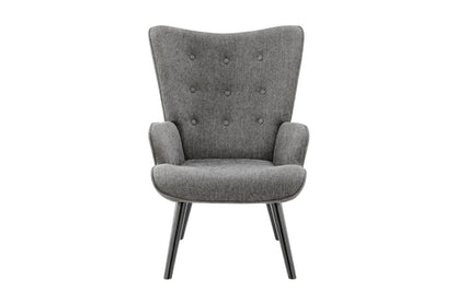 Ovela Henry High Back Armchair (Charcoal)