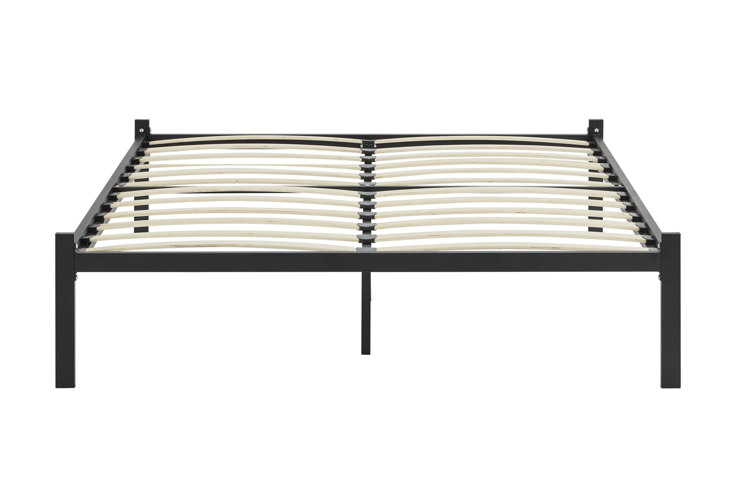 Ovela Hindmarsh Metal Bed - Black; Double