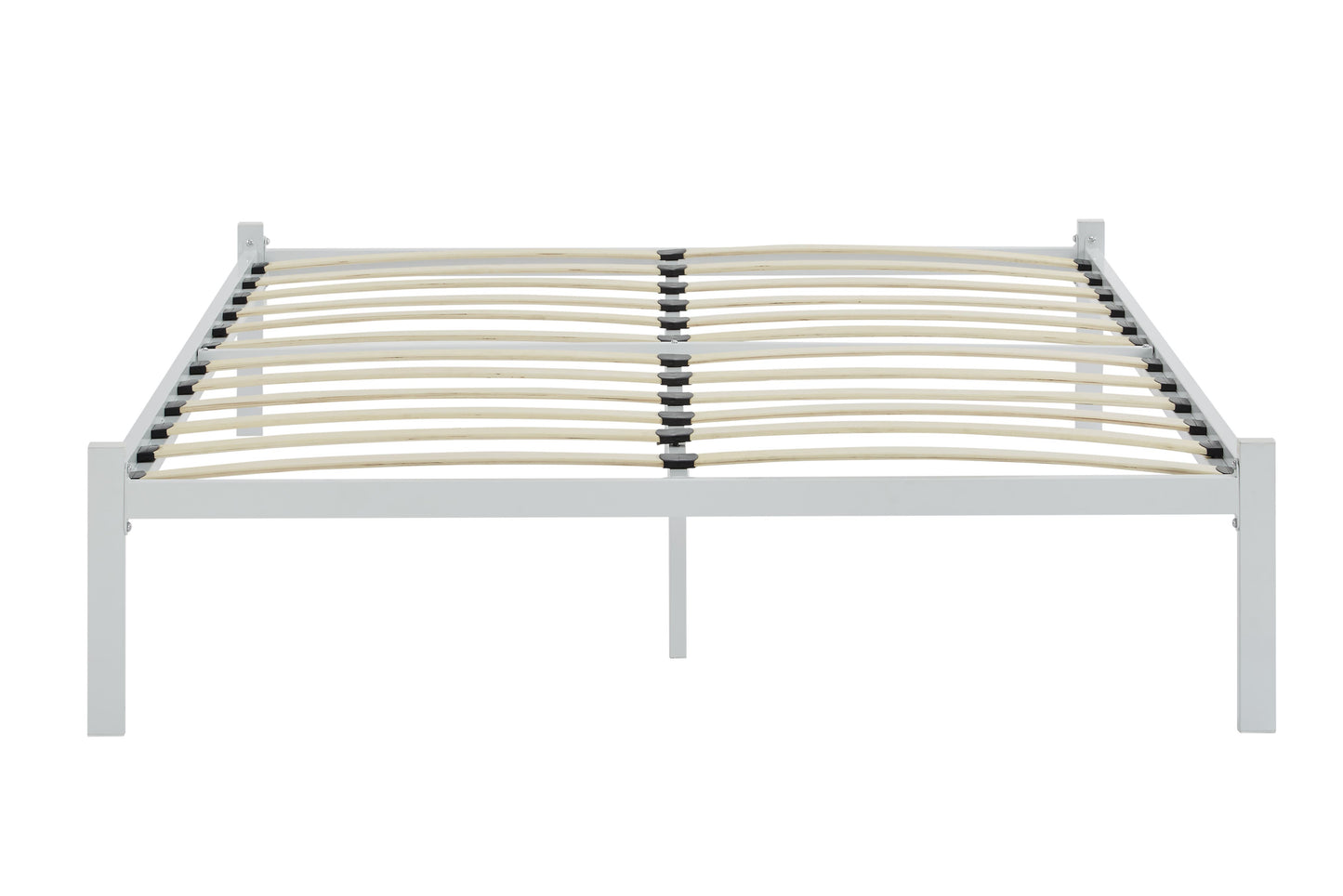 Ovela Hindmarsh Metal Bed Frame  - White Queen 