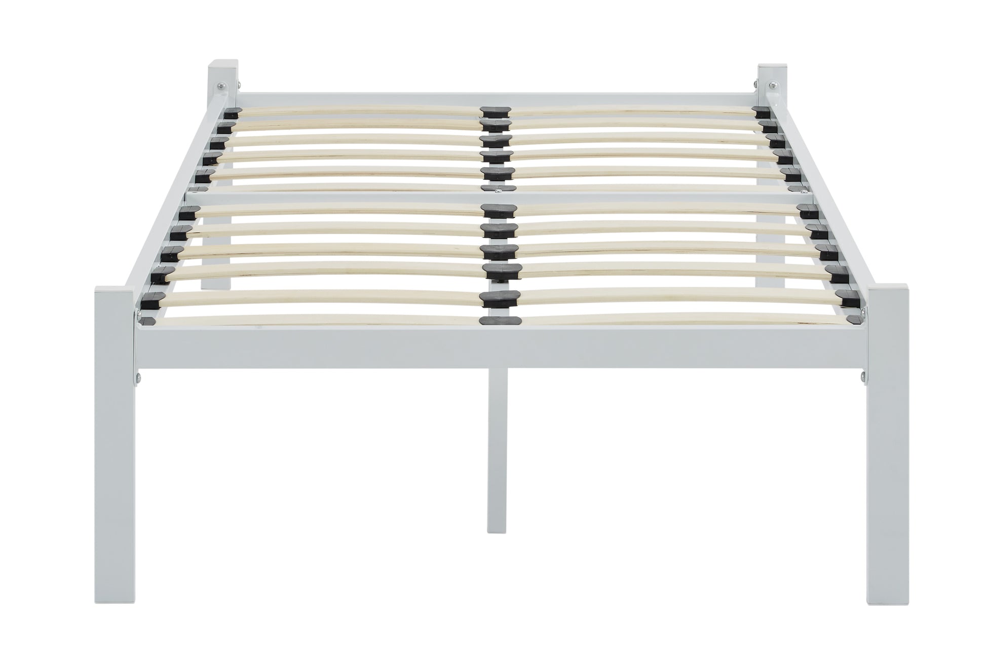 Ovela Hindmarsh Metal Bed - White; Single