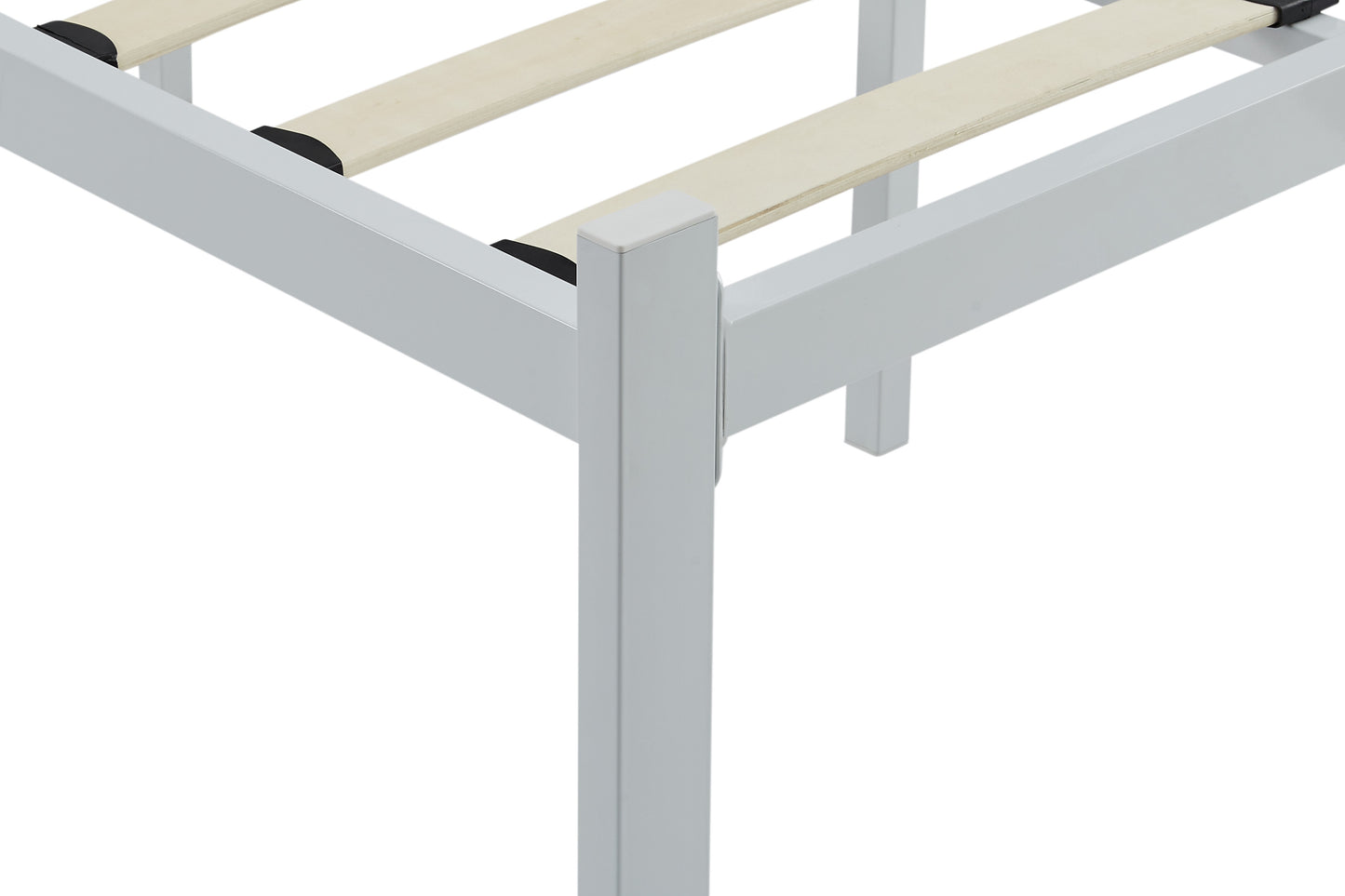 Ovela Hindmarsh Metal Bed - White; Single