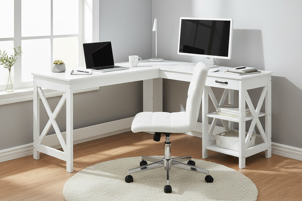 Ovela Ivy L-Shaped Desk