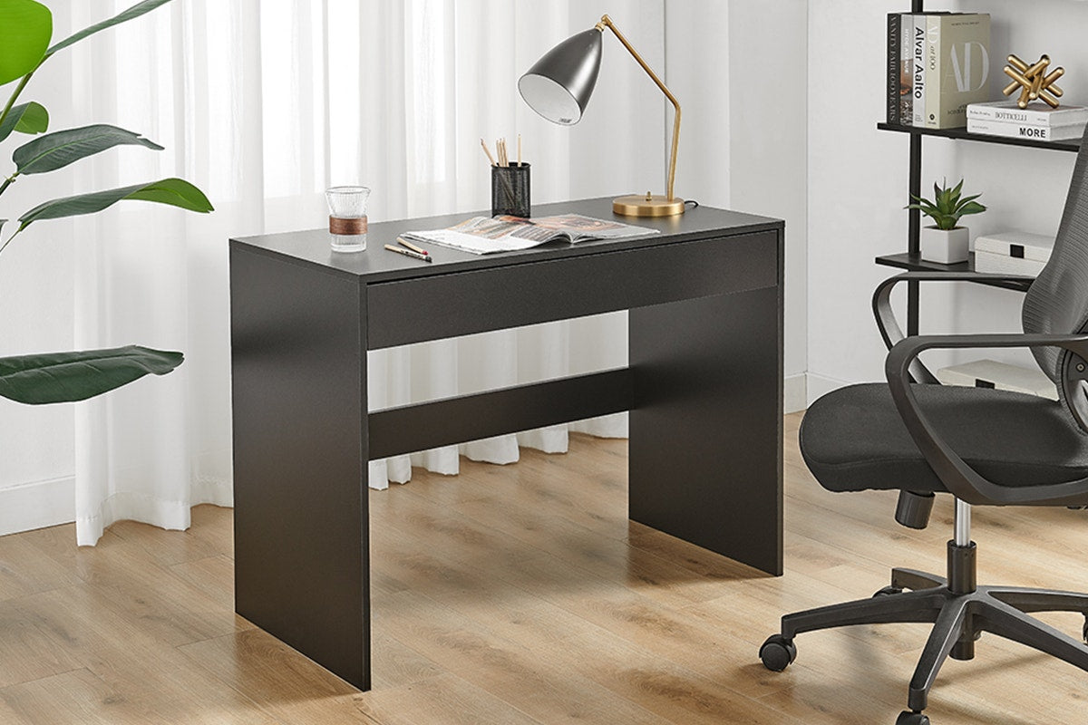 Ovela Jasper 1 Drawer Desk (Black)