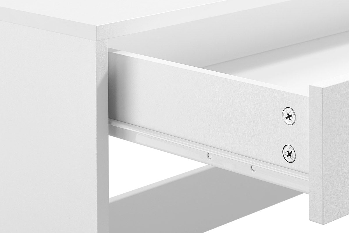 Ovela Jasper 1 Drawer Desk (White)
