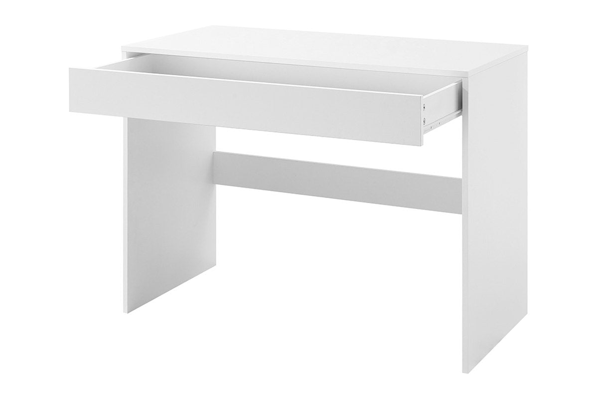 Ovela Jasper 1 Drawer Desk (White)