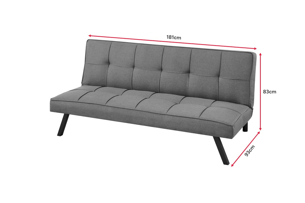 Ovela Karl Sofa Bed - Charcoal