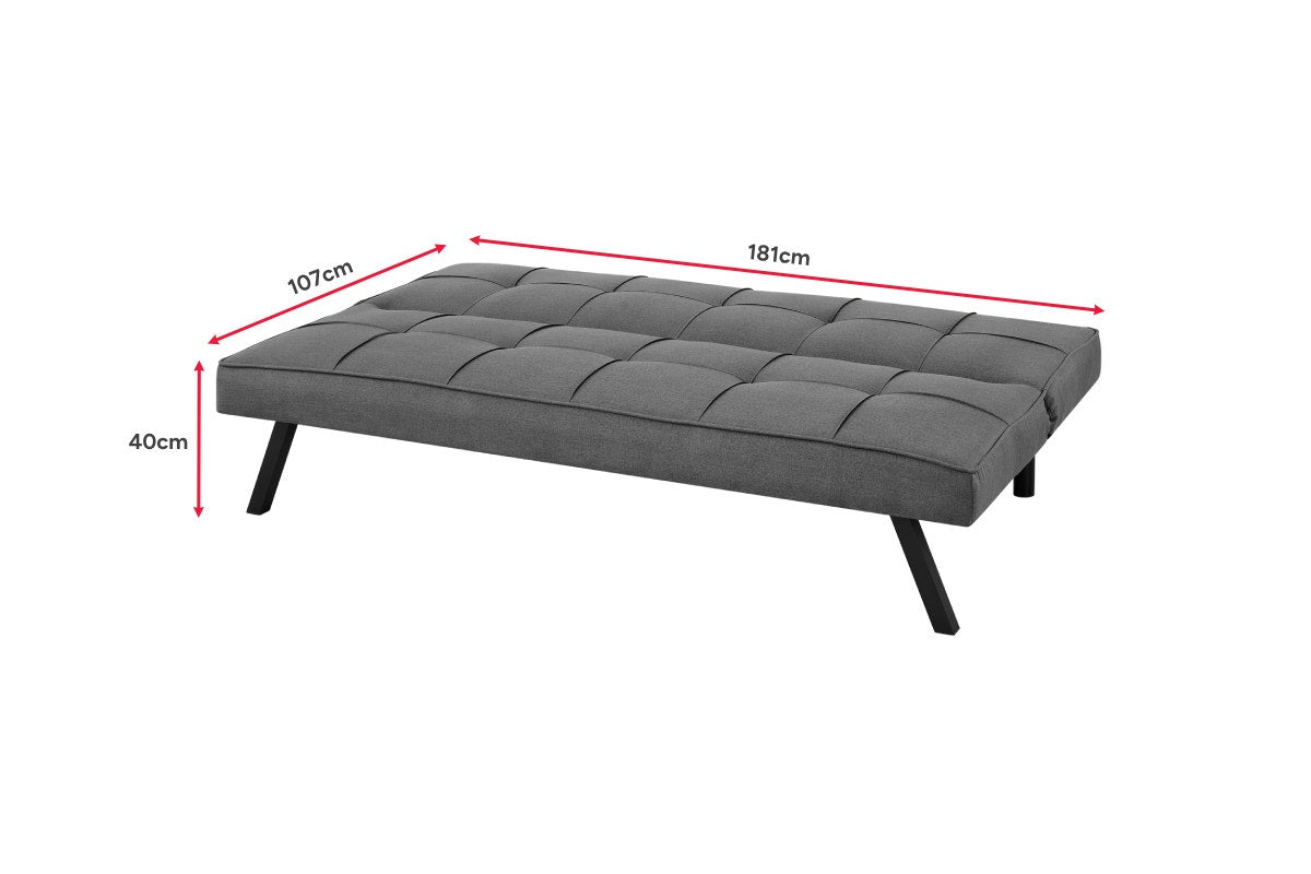 Ovela Karl Sofa Bed - Charcoal