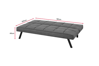 Ovela Karl Sofa Bed - Charcoal