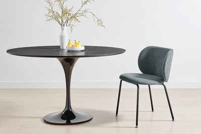 Set of 2 Ovela Kerby Dining Chairs - Charcoal