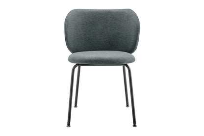 Set of 2 Ovela Kerby Dining Chairs (Charcoal)