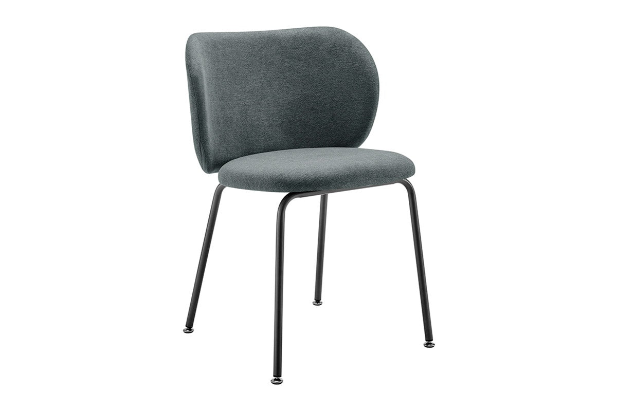 Set of 2 Ovela Kerby Dining Chairs (Charcoal)