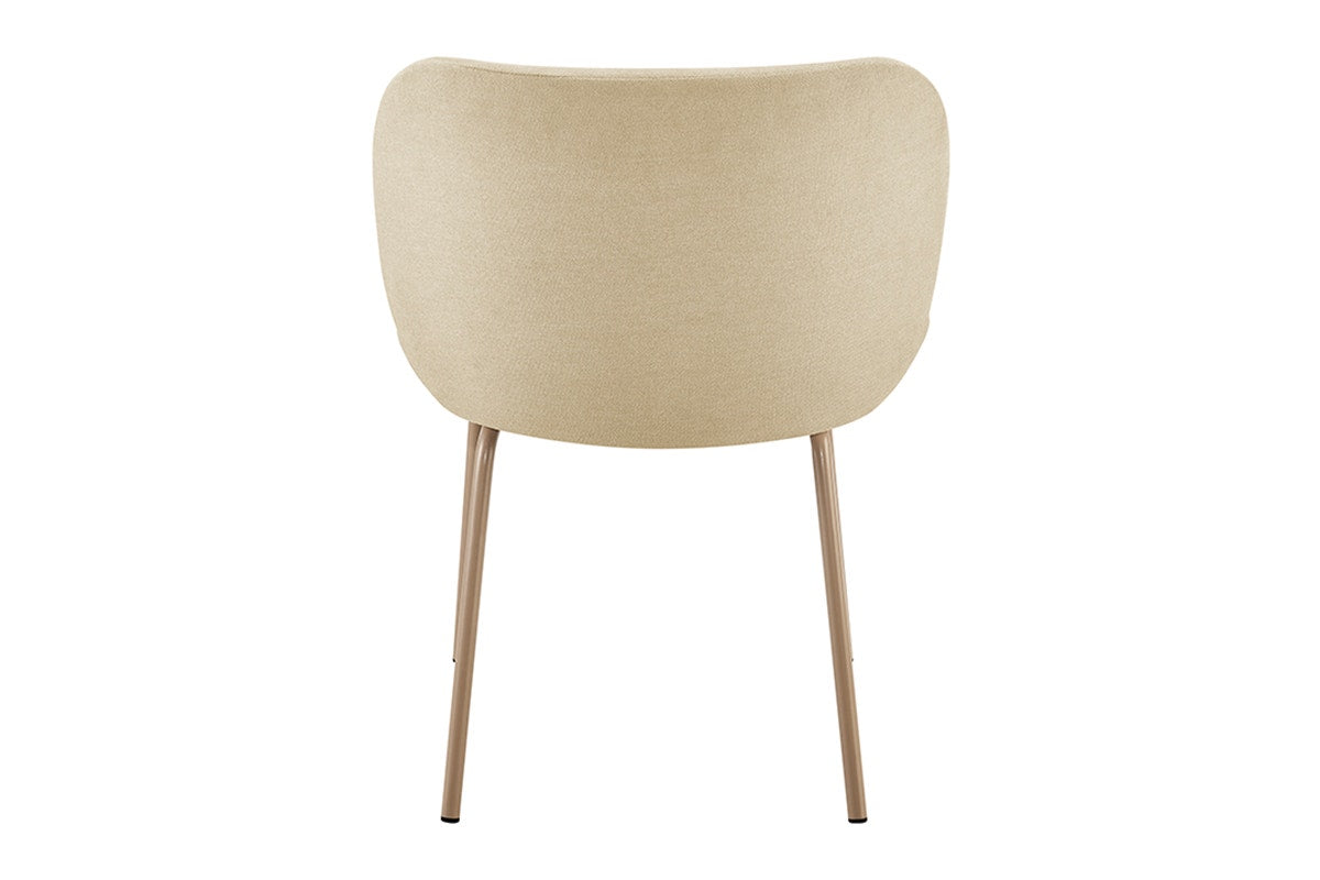 Set of 2 Ovela Kerby Dining Chairs (Beige)