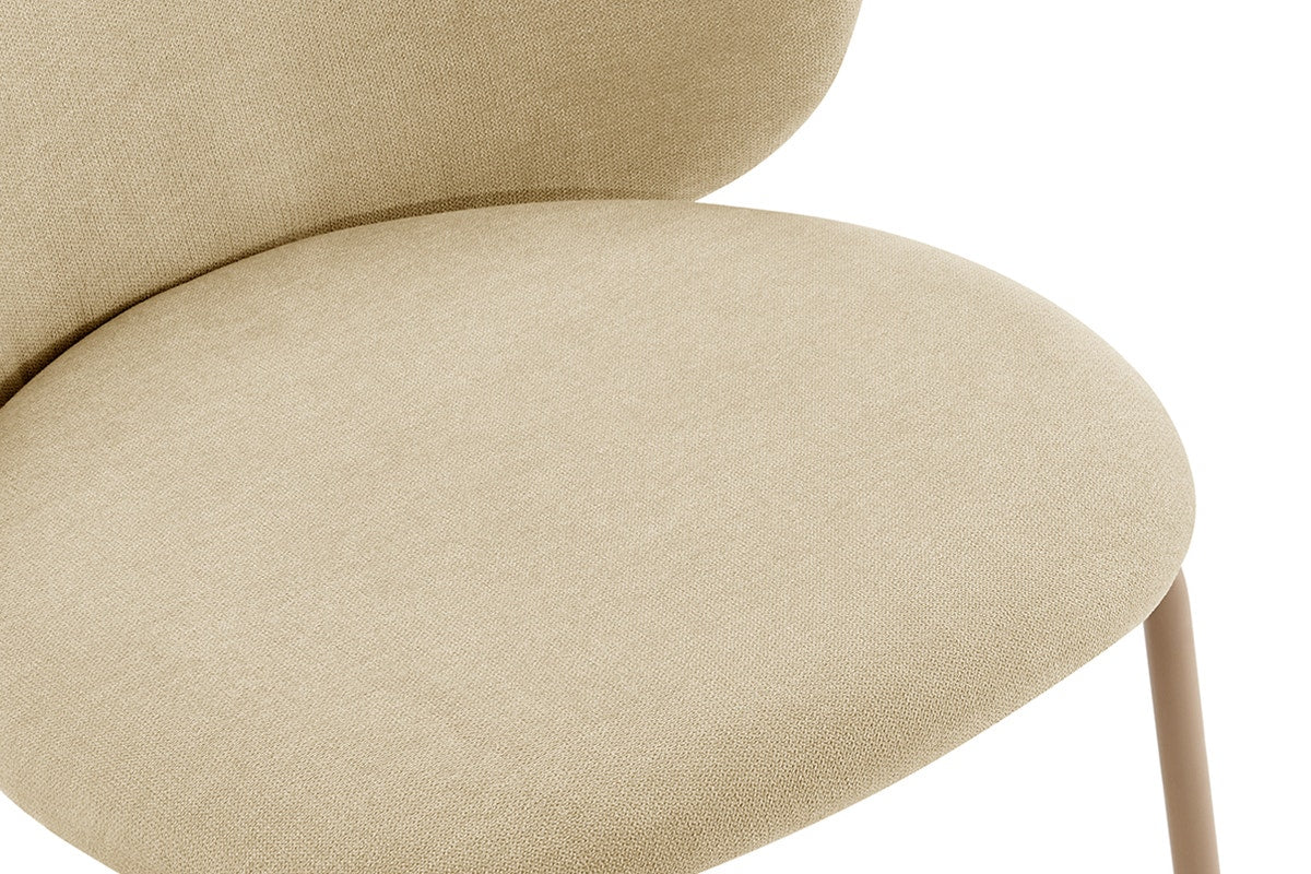Set of 2 Ovela Kerby Dining Chairs (Beige)