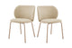 Set of 2 Ovela Kerby Dining Chairs (Beige)