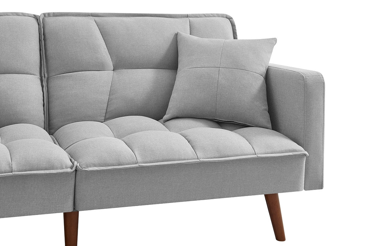 Ovela Idyll 3 Seater Sofa Bed (Light Grey)