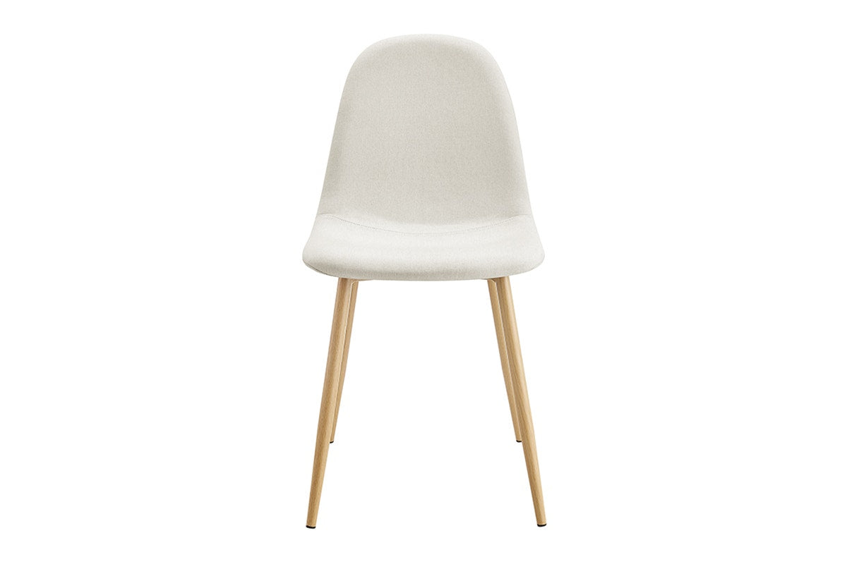 Set of 4 Ovela Lucas Dining Chairs (Beige)