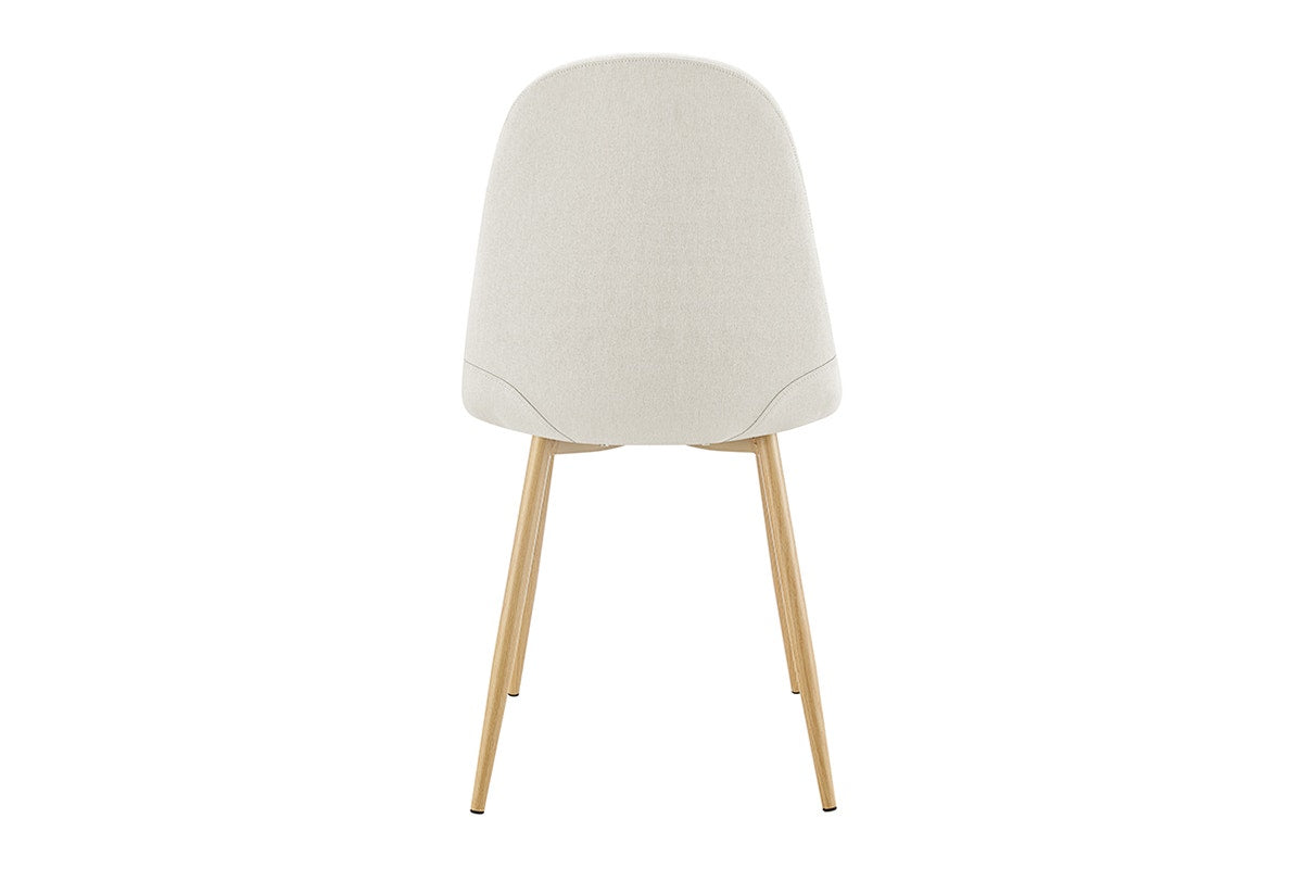 Set of 4 Ovela Lucas Dining Chairs (Beige)