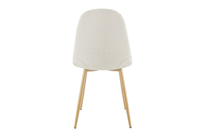 Set of 4 Ovela Lucas Dining Chairs (Beige)