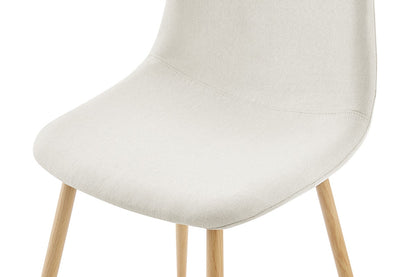 Set of 4 Ovela Lucas Dining Chairs (Beige)