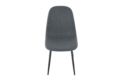 Ovela Lucas Set of 4 Dining Chairs (Charcoal)