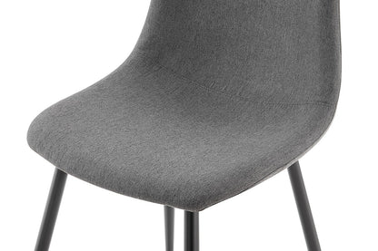 Set of 4 Ovela Lucas Dining Chairs (Charcoal)