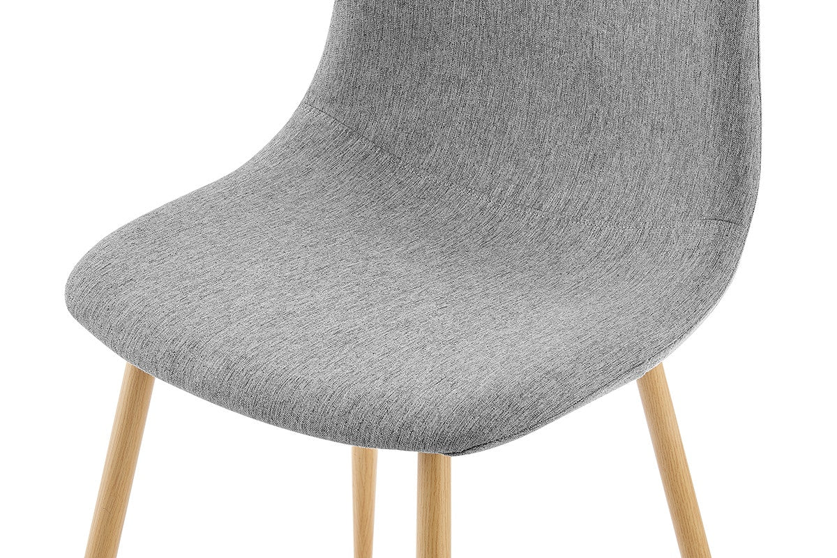 Set of 4 Ovela Lucas Dining Chairs (Grey)