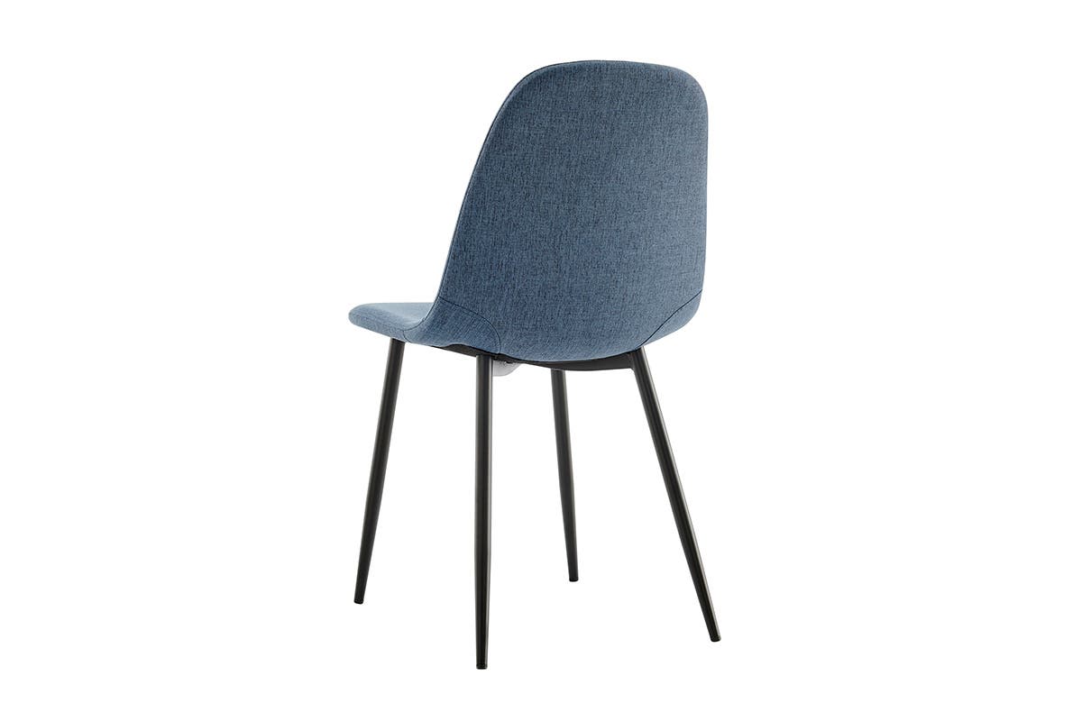 Ovela Lucas Set of 4 Dining Chairs (Blue)