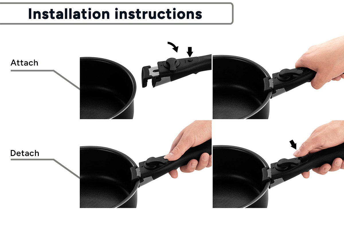 Ovela Moderno 8 Piece Non-Stick Induction Cookware Set