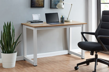Ovela Glasgow Study Desk (Walnut/White)