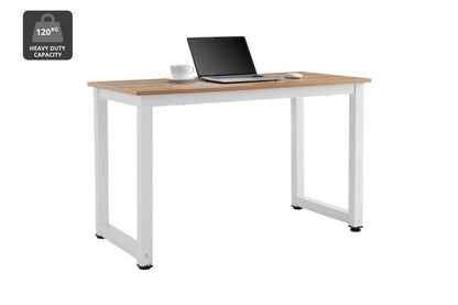 Ovela Glasgow Study Desk (Walnut/White)