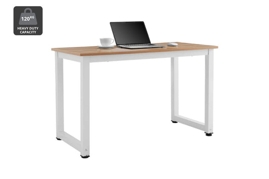 Ovela Glasgow Study Desk (Walnut/White)