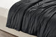 Ovela 100% Natural Bamboo Quilt Cover Set (Charcoal, King)
