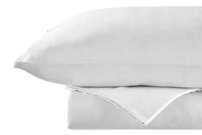 Ovela Bamboo Quilt Cover Set White Queen 100% Natural