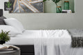 Ovela 100% Natural Bamboo Bed Sheet Set (White)